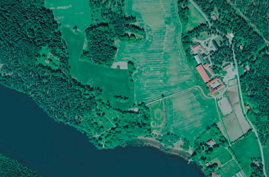 Fördjupad översiktsplan för Väsby Sjöstad, Upplands Väsby kommun, xxxx-xx-xx 35 Möjlig gränsdragning för ett aktivitetsområde i Sättra Möjligt område för jordbruksverksamheten