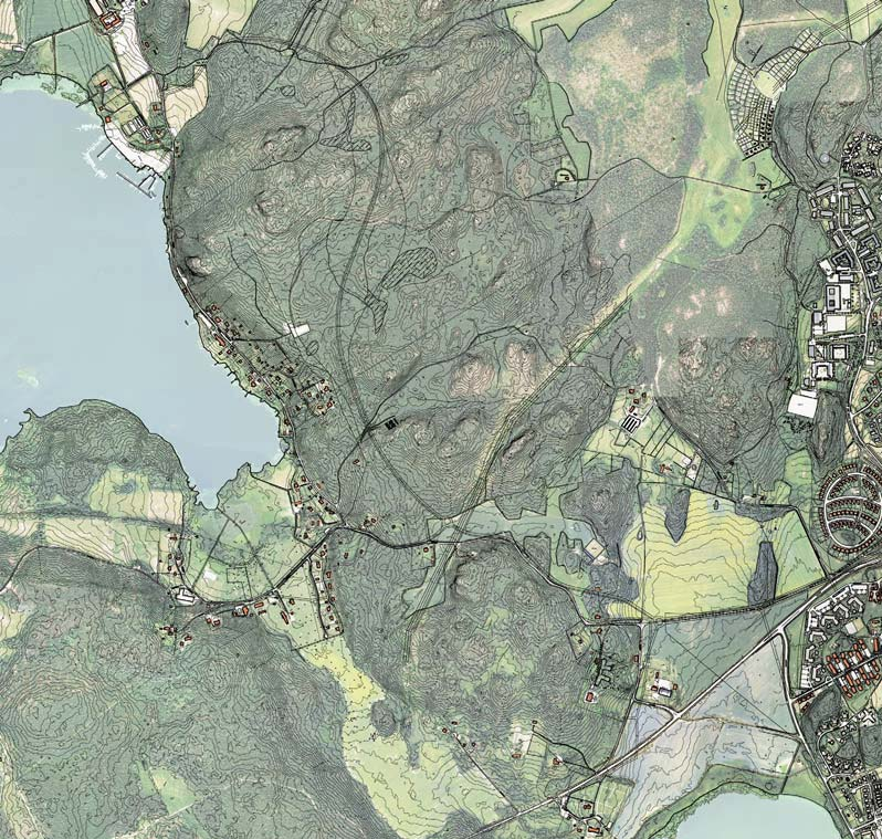 42 Fördjupad översiktsplan för Väsby Sjöstad, Upplands Väsby kommun, xxxx-xx-xx Trafik Ny väg till Sättra - tryggt, säkert, hållbart Hållbart resande De planerade områdena kommer att byggas i ett