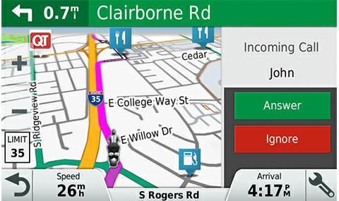 Garmin zumo 595LM Europa 010 01603 10 Förstklassig motorcykel GPS som ger mersmak för nya äventyr 5 tums vändbar pekskärm, som är läsbar i solljus och som du kan använda även med handskar på, med