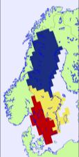 Modellerad årlig totaldeposition av