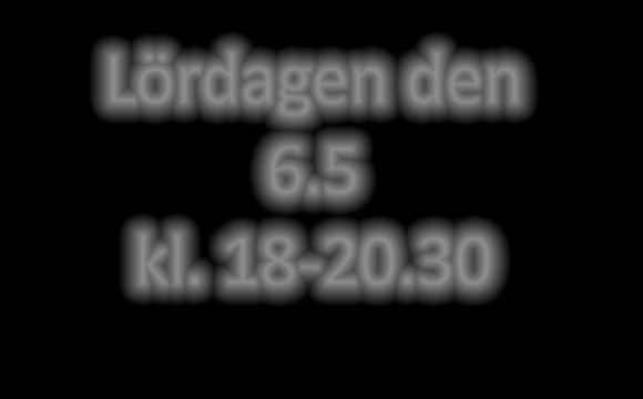 Inträde till dansen är 10 euro.