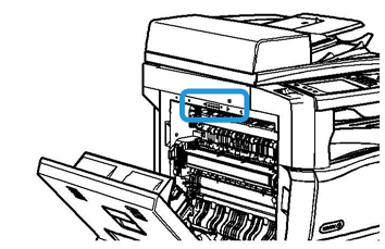 5. Magasin 3: Ingår som standard på alla modeller. Magasinet kan användas till formatet A4 LSF (8,5 x 11" LSF). 6. Magasin 4: Tillval till alla modeller.