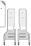 kolv 0 till 30o) Sitshöjd min / max: 28 cm / 80 cm Hjul: 100 mm rukarvikt, max: 130 kg Sittdjup: Size 1-2 310-360 mm Size 3-4 360-455 mm enlängdsskillnad: Size 1-2 50 mm Size 3-4 95 mm bduktion: Stl.