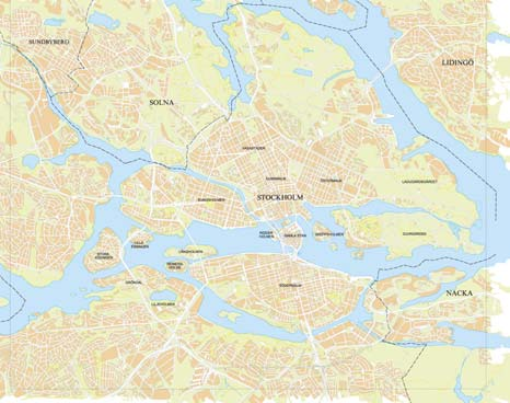 Föreslagen lydelse 1. Karta av vilken framgår var de skattebelagda betalstationerna skall placeras.