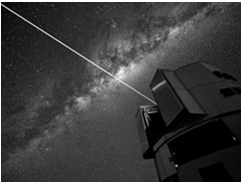 SETI med optiska teleskop III Nutida jordisk laserteknologi tillåter kommunikation upp till ca 1000 ljusår bort (om mottagaren är ett 10- metersteleskop) Strålen smal när den utsänds, men bred när