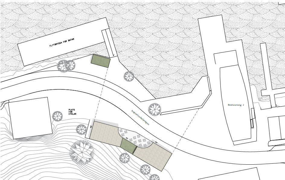 Planbeskrivning Norra Nacka strand 23 (56) Byggnaden innebär en förändring för de närmast belägna punkthusen på motsatta sidan av Augustendalsvägen i och med att nuvarande utsikter påverkas.