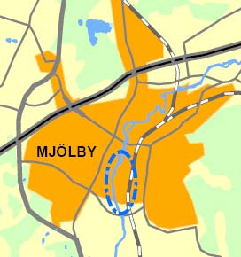 Region Mjölby är ett samhälle utmed Östgötaregionens expansiva kommunikationsnät med både järnväg, motorväg och andra riksvägar som binder samman Mjölby med Linköping/ Norrköping, men också med andra