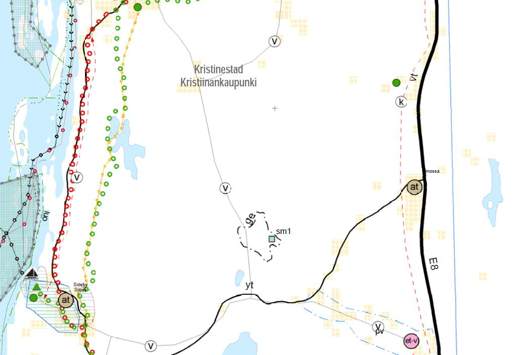 3 Markområdena vid kraftverkens förläggningsplatser är alla i privat ägo. Aktören har uppgjort arrendeavtal med största delen av markägarna inom vindkraftverkens verksamhetsområden. 3.