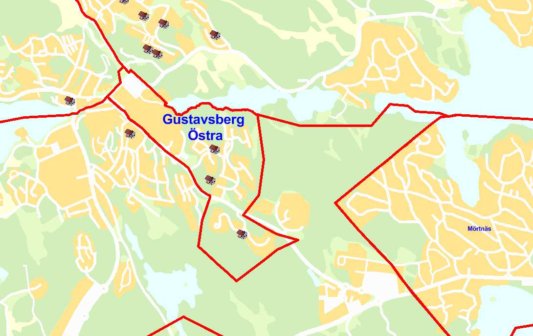 11(23) barnen i Gustavsberg västra har plats i en annan kommundel.