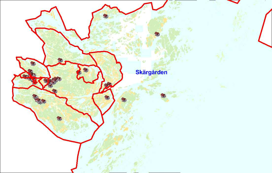 18(23) Skärgården Skärgårdsfsk 40 Skärgården 60 50 40 40 48 40 30 20 21 10 0 2013 2014 2015 2016 2017 2018 2019 2020 2021 2022 Prognos efterfrågan antal platser När det gäller prognosen för