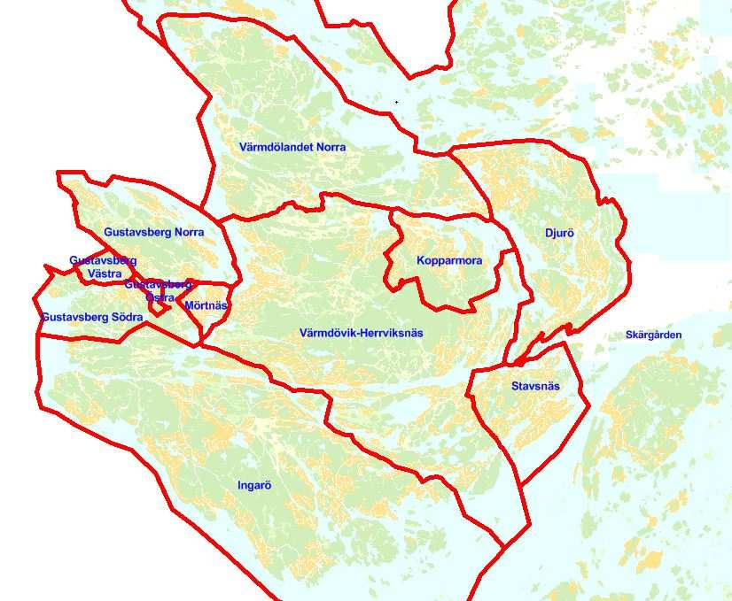 5(23) Värmdö kommun totalt Värmdö kommun totalt 2 900 2 800 2 700 2 600 2 500 2 400 2 300 2689 2 452