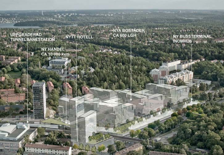 Affärerna uppgår till 295 mkr, samt en tidig markreservation på en del av en