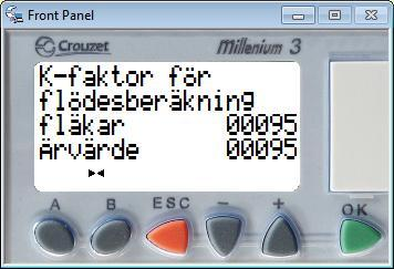 Programversion 12.006 3.10 Frånluft Forcering Via Timer Forcerad drift startar aggregat och styrs till inställt Frånluftsbörvärde för forcerad ventilation.