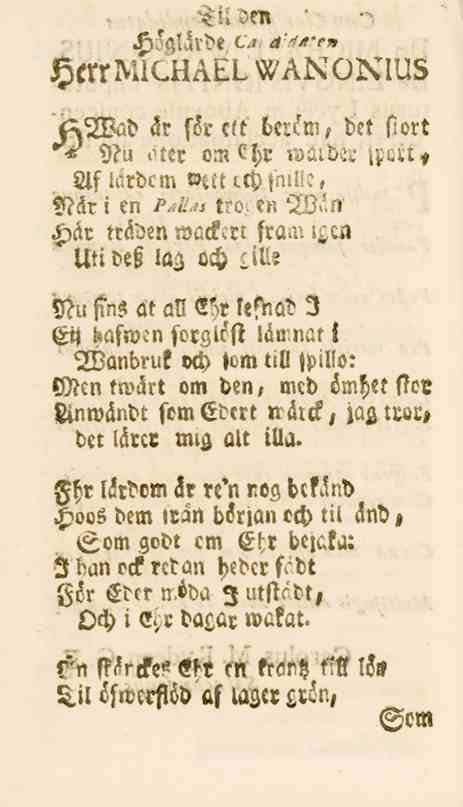 <^> --N Ca- d'd*'en HerrM(.UA^ WANONIUS jysßod är föi- ett bnim, det siort * Nu ''ter o^khr «aib^ iput* Af lardcm i.ch n!ll?f När i en /'..^ t?o, en W^.