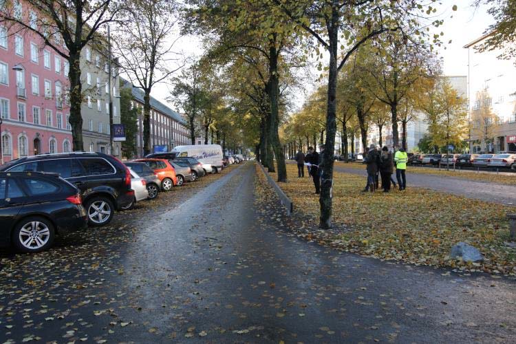 Många projekt i Stockholm Här Valhallavägen Ofta