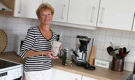 När jag sålde huset där jag bott i 45 år hade jag redan bestämt mig för den här fina lägenheten.