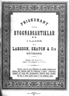 Natursten var idealet i klassicistiska stilar, men platstillverkade eller gjutna cementdetaljer blev av ekonomiska skäl i Göteborg liksom på kontinenten det allmänt använda surrogatet.