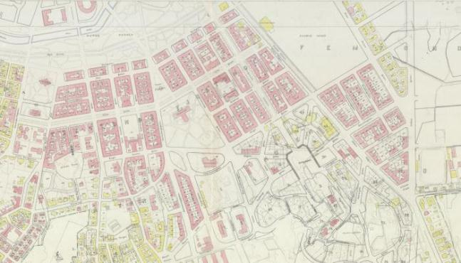 Detta stadsområde hade tillko