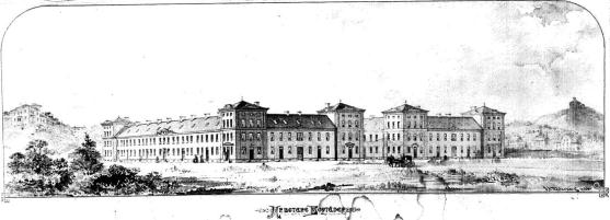 Mellan Bolanderska villan och Haga institutioner i stället för arbetarbostäder Stora Allégatans västra del intill förstaden Östra Haga blev också i 1870-talets början samlingsplats för offentliga