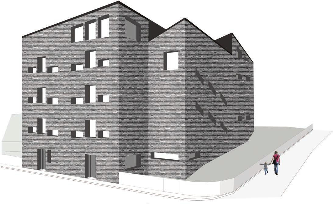 PIAZZA PLAN 4 AVDELNING 1 KOMMUNIKATION Förskolan är planerat för 40 barn och 10 anställda (förskolechef, 2 förskolelärare, kock, ateljérista, 5 barnskötare) Förskolans pedagogiska inriktning är