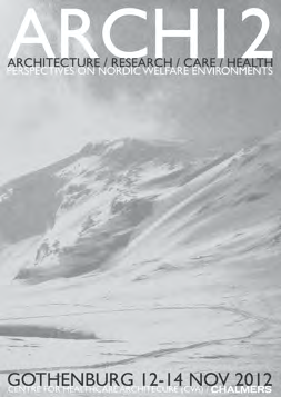 Nordic Research Network for Healthcare Architecture Nordiskt forskarnätverk etablerat NTNU (N), SBI (DK), Aalto + Tampere (FI), Chalmers (S).