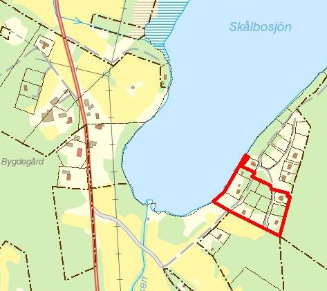 PLANDATA Lägesbestämning Planområdet är beläget ca 3 km väster om Järvsö samhälle.