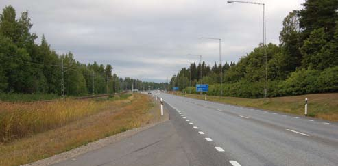 Trafikmängden uppgår till cirka 3 000 fordon per vardagsdygn.