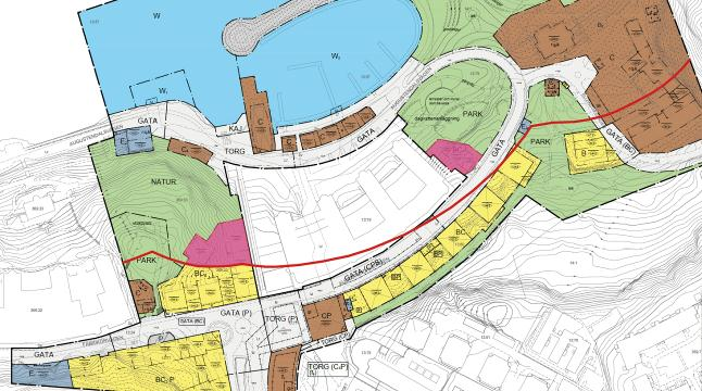 Planbeskrivning Norra Nacka strand 49 (70) De angelägna allmänna intressena har inte kunnat säkerställas på annat sätt än genom en detaljplan och planprocessen inleddes med en övergripande studie av