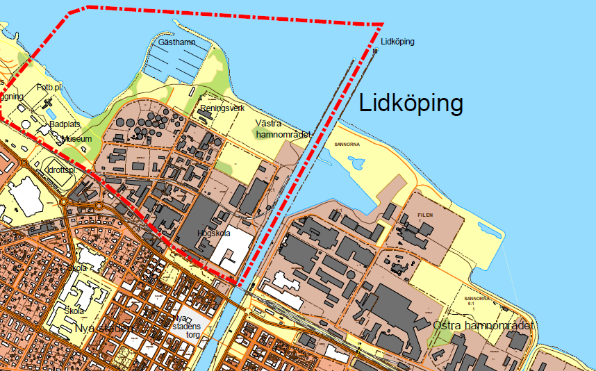 1.6 REVIDERINGAR Denna version av handlingen utgör en den tredje versionen av riskanalysen. I förhållande till föregående version av handlingen har utbyggnad av kv.