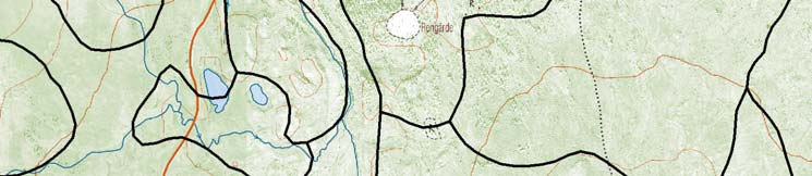Torr rished Figur 6. I figuren har vegetationskartan lagts på som ett skikt ovanpå beteslandstypen.