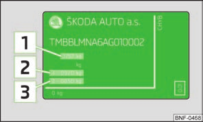 Tekniska data Tekniska data Inledande information Uppgifterna i den tekniska fordonsdokumentationen har alltid företrde före uppgifterna i denna instruktionsbok.