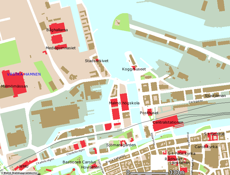 Gasmätningarna gjordes i tre mätpunkter, vilka var placerade på samma plats ca 5 m från mätvagnen, men i tre nivåer ovan mark (Mp1= 3 m, Mp2 = 8 m och Mp3 = 18 m) i en