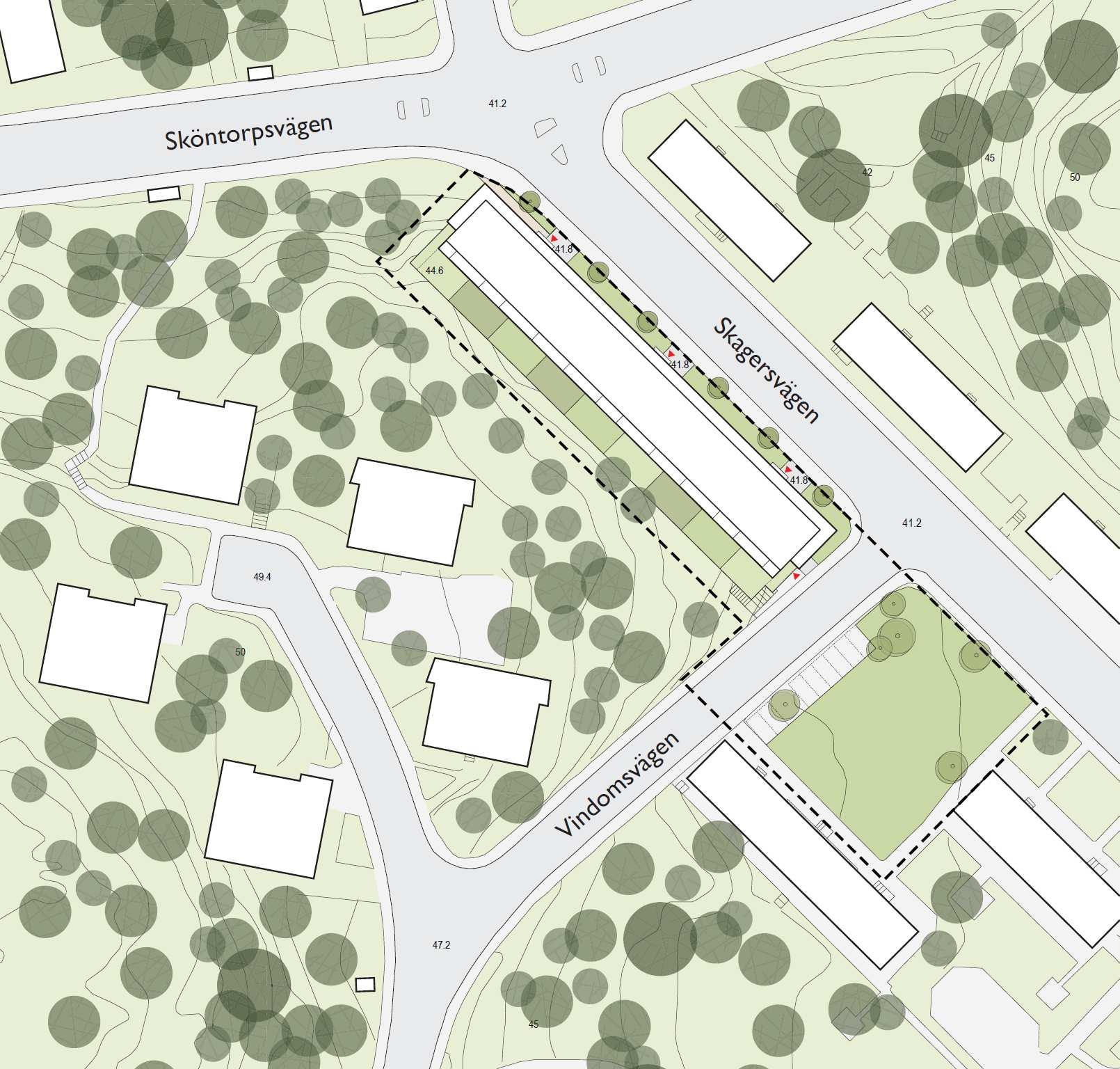 SID 4 (9) kv Anten kv Örlen kv Sundsborg Översiktskarta över