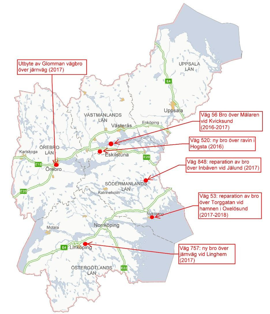 Region Öst Stora bro-