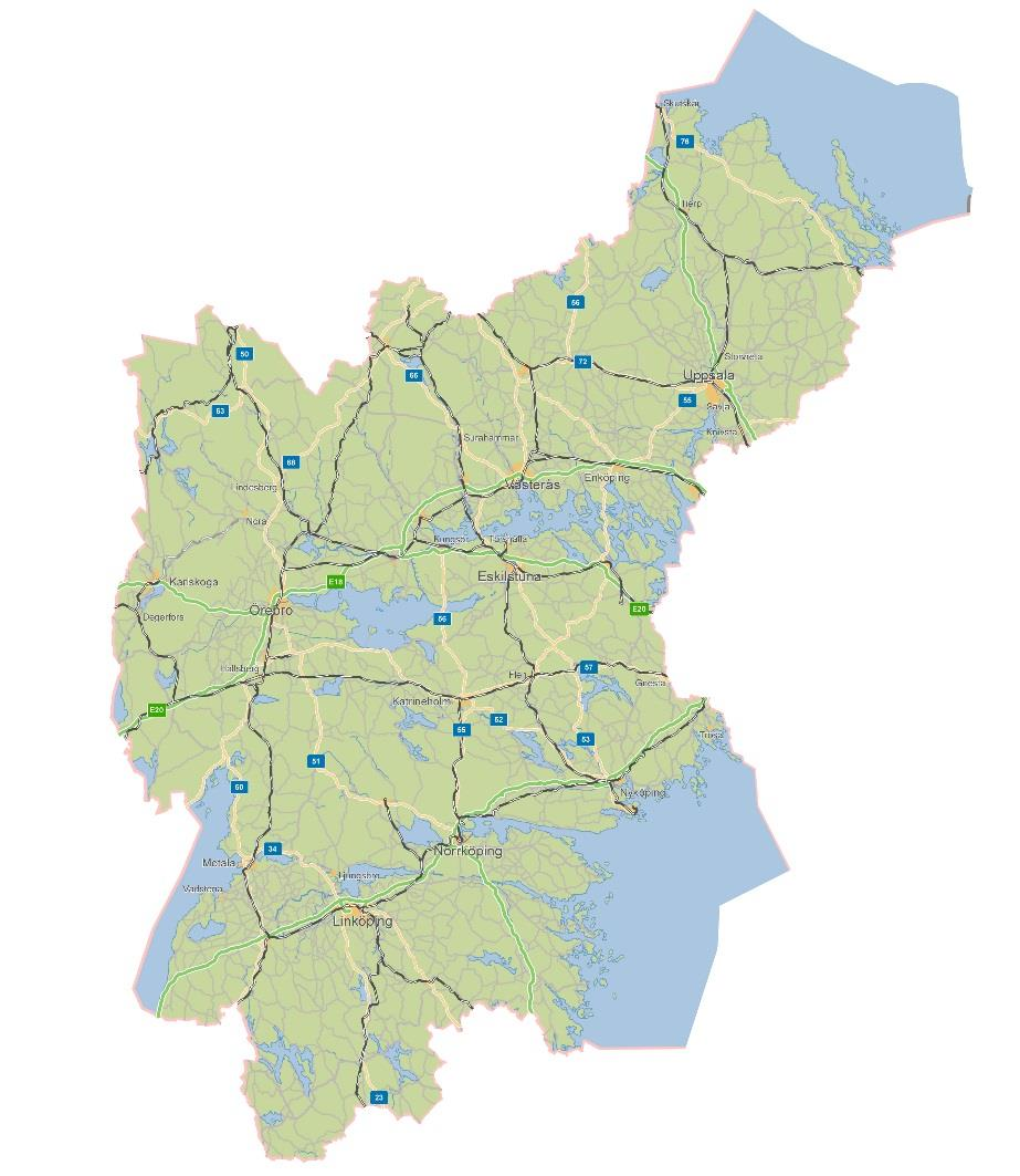 Åtgärder i region Öst Tegnérgatan Brobyte 2012-2018 Fagersta Byte signalställverk Pilot 2011-2018 Mobila Elställverk Bergslagspendeln 2017 Fördelarstationer, yte ställverk Hovsta, Ählberg,Tomteboda &