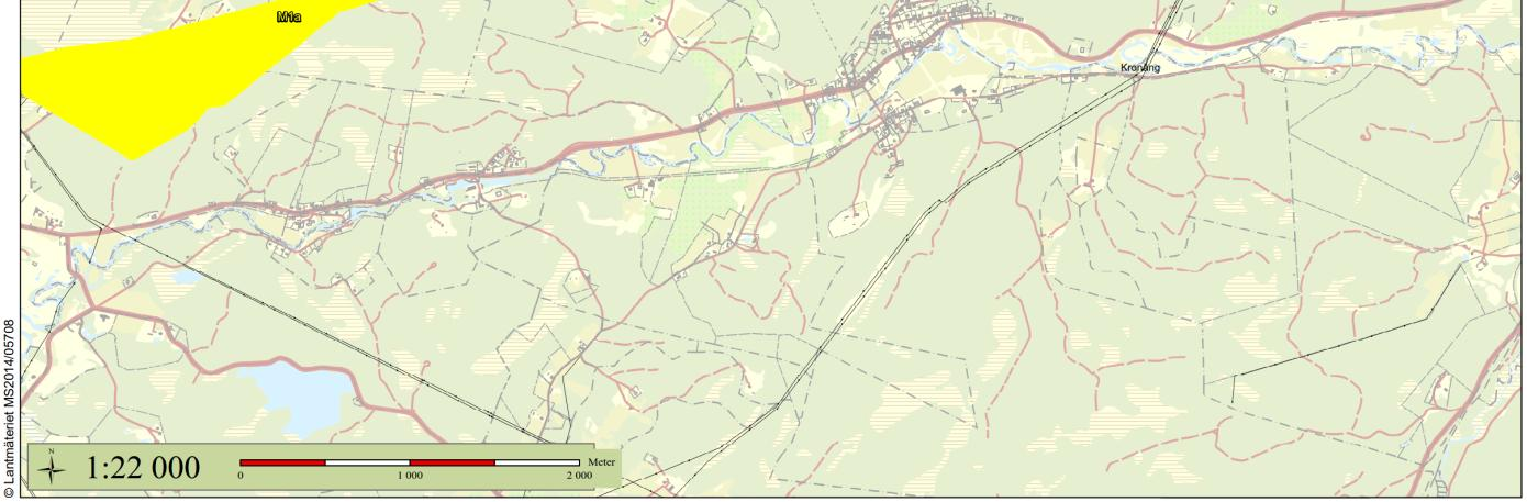 Stråket L2b valdes bort då stora delar av sträckningen går genom obanad terräng mellan befintlig 400 kv-ledning och befintlig ledningsgata för 40 och 140 kv-ledningar.