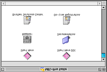 Steg 2 För användare av nätverkskabel (endast MFC-410CN och MFC-620CN) För Mac OS 8.6 till 9.2 Kontrollera att du har följt anvisningarna i steg 1, "Ställa in maskinen" på sidor 4-11.