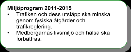 13 (24) Tillgänglighet och hållbar urban mobilitet Mål H+ brukaren erbjuds varierande, attraktiva transportlösningar, som inte kräver bil en mobilitetsportfölj utvecklas Högkvalitativ kollektivtrafik