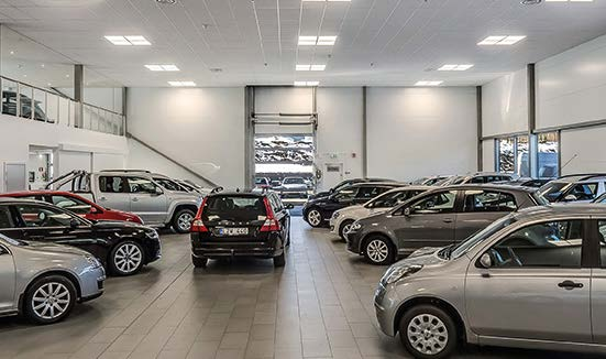 6 OPR IP 44 / 21 CE Atteviks en övergripande belysningslösning MP4 OP4 I december 2014 invigdes Atteviks nya Volkswagenanläggning i Nässjö.