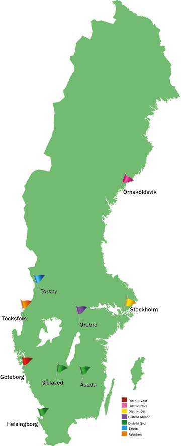 Det går bra för Nokalux och vi har lyckats nå ett av våra mål; att bli en av Sveriges ledande aktörer inom teknisk belysning.