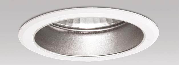 Livslängd L70 Ta25 50000h (B50) MacAdam 3 SDCM CRI: >80 IP20 / IP 44 I CE Downlight för urladdningslampa. Armaturring av gjuten aluminium, som standard vit. Övriga detaljer av aluzink.
