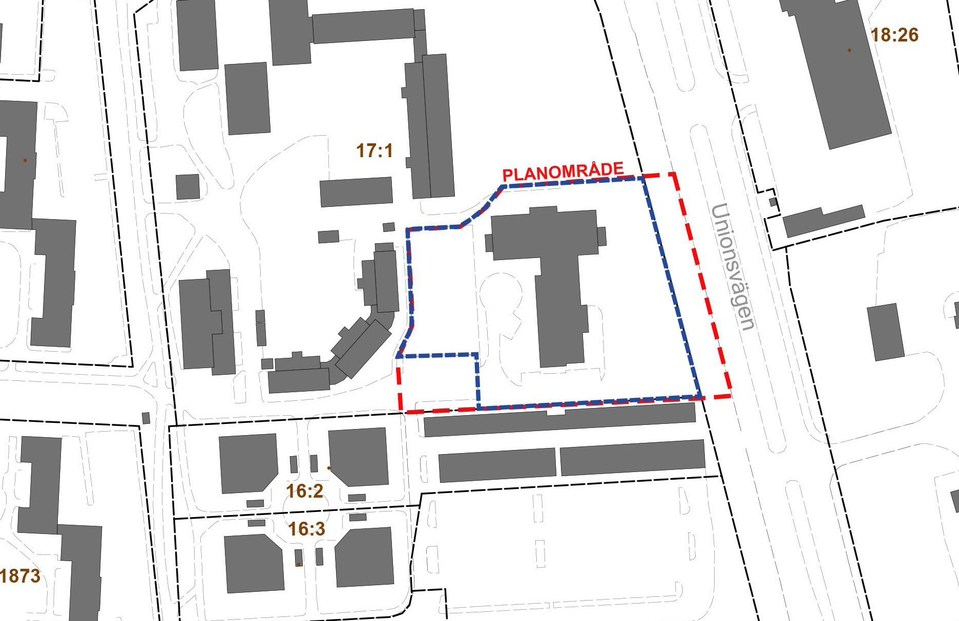 Parkeringar, varumottag, utfarter Planen möjliggör parkeringar i form av carport (ca 20 st). Övrig parkering kan ske på prickmark där bestämelsen inte är ej parkering.