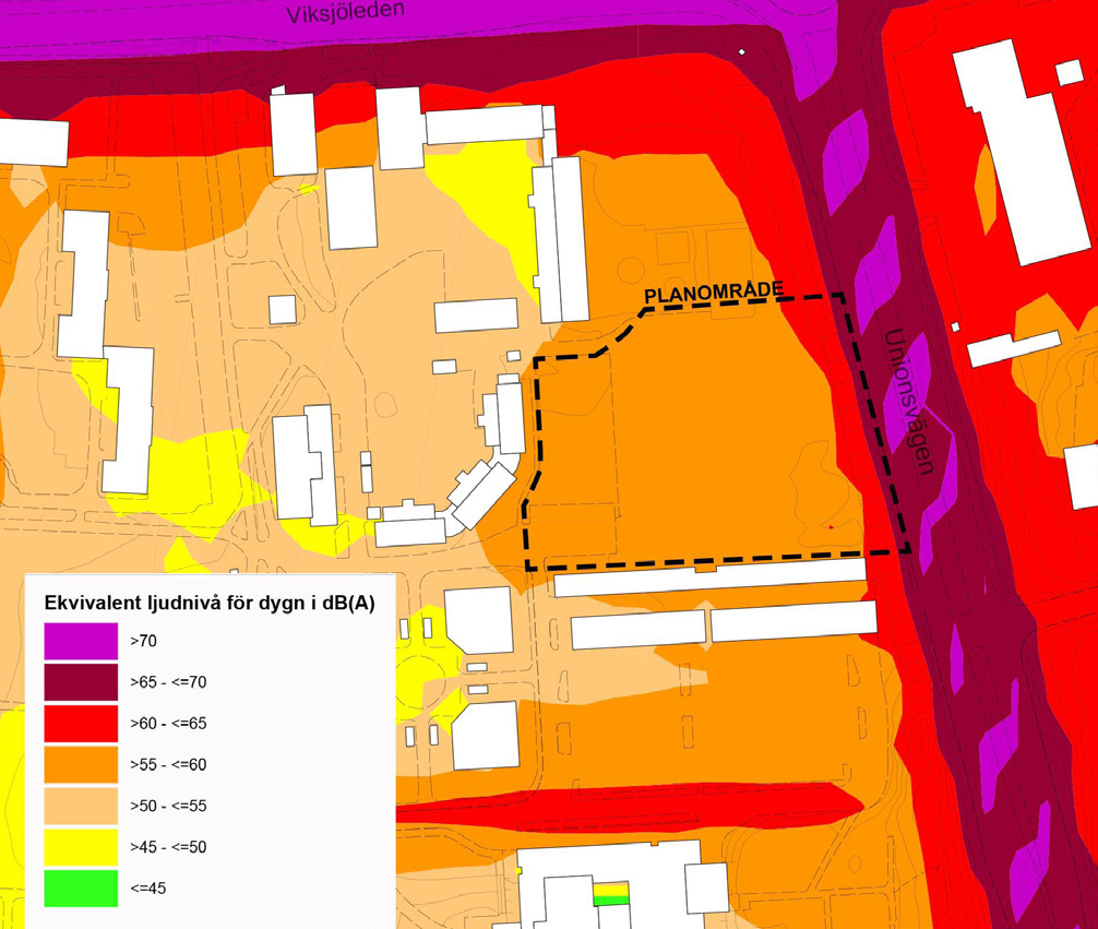 3. Planförslaget Fastighetsavstyckning Planförslaget innebär att fastigheten Jakobsberg 17:1 kan styckas så att vårdboendet Kastanjen får en egen fastighet på ca 7100 kvm.