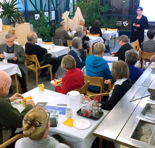 AKTUELLT INVÅNARNA BRAINSTORMADE OM LOKALT PÅVERKANDE Vanda stad förnyar och utvecklar under våren kanalerna för delaktighet och påverkan i Vanda.