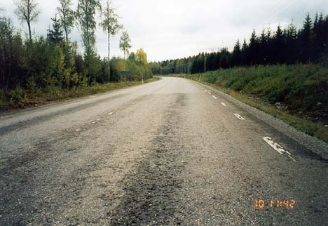 Kap 7. Kall återvinning i verk Resultaten från provvägen i Saxån ligger delvis till grund för kraven i TBVbel ÅA 1999 (Vägverkets anvisningar).