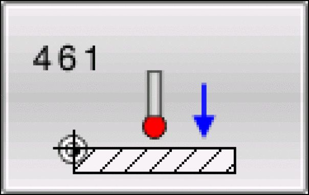 17 TS KALIBRERING LÄNGD (Cykel 461, DIN/ISO: G461, softwareoption 17) 17.7 17.