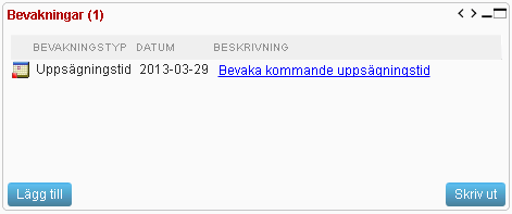 8.2.7 Göra bevakning ej klar 1.