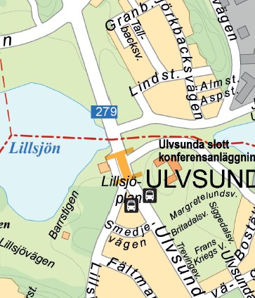 Sida 24 (44) Lillsjönäsvägen-infart till bensinmack (100 Meter) På västra sidan uppförs dubbelriktad gång- och cykelbana på 5 meter (2 meter gång och 3 meter cykel) samt 4 meter skiljeremsa.
