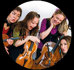 forts. februari Teater: Tårtsväng med Pippi och Beethoven 4-8 år 13/2 kl.14 Brohuset/ Broscenen Hur bakar man en wienervalstårta? Och hur låter en bebisfjol?
