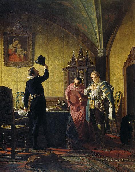 Nikolaj Nevrev Den falske Dmitrij lovar